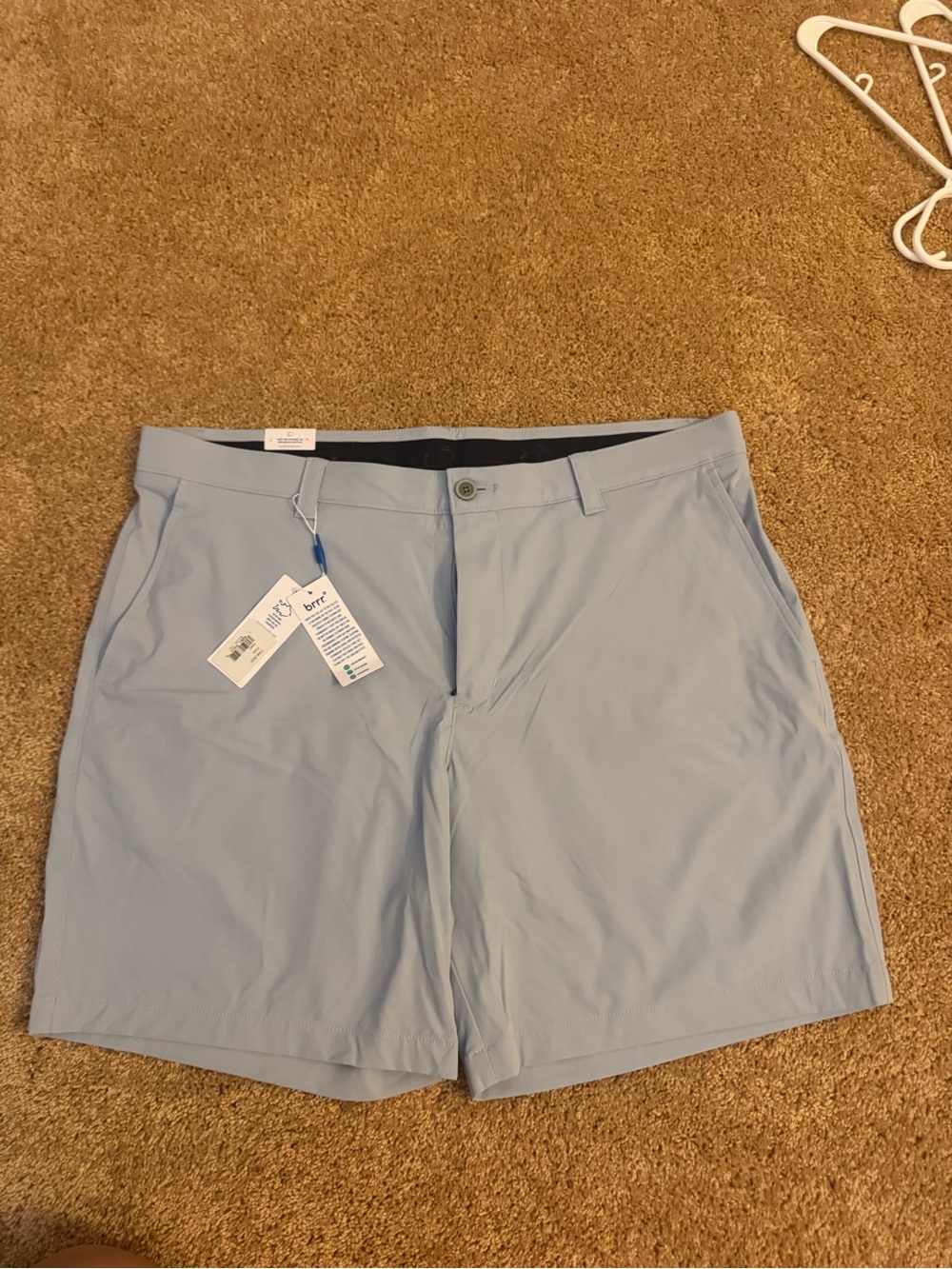 Southern Tide NWT Light Blue Men's Performance Stretch Shorts size 40 waist
